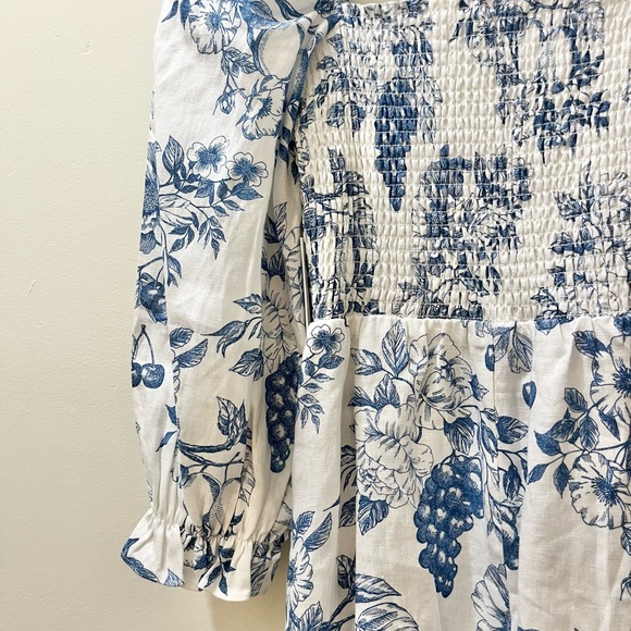 NWT Reformation Gitane Linen Dress in Corsica, Size S - Picture 15 of 16